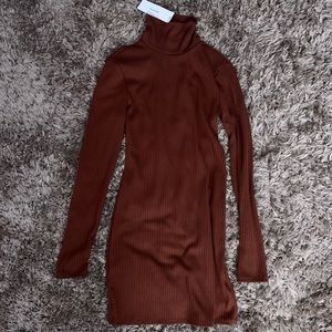 NWT Urban Outfitters bodycon turtleneck dress